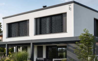 Automatyczne sterowanie żaluzjami fasadowymi – czujniki słońca, wiatru i smart home
