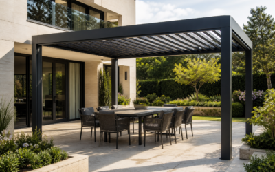 Pergola aluminiowa przy domu – jak zaplanować funkcjonalną przestrzeń?